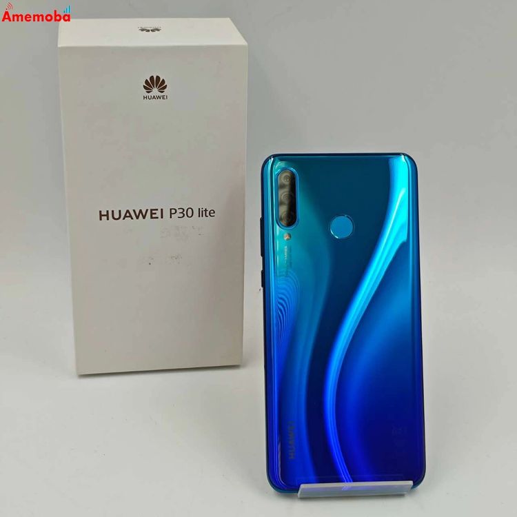 HUAWEI P30 lite 64GB �ԡ����å��֥롼 MAR-LX2J ������SIM�ե꡼ ��