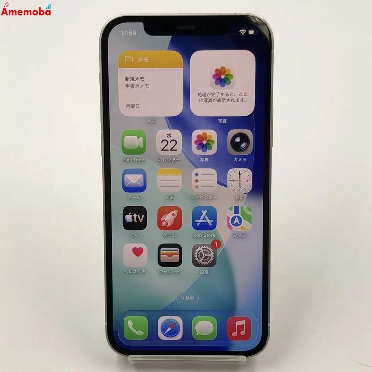 ��®ȯ��iPhone12 64GB �ۥ磻�� MGHP3J/A SoftBank��SIM�ե꡼