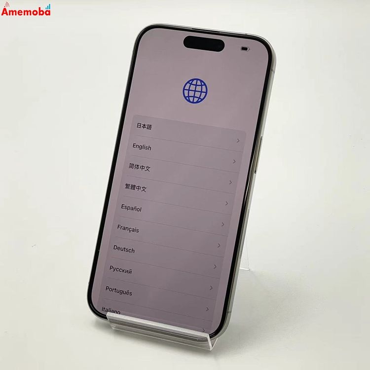 iPhone15 Pro 256GB ʥ˥ MTQU3LL/A SIMե꡼