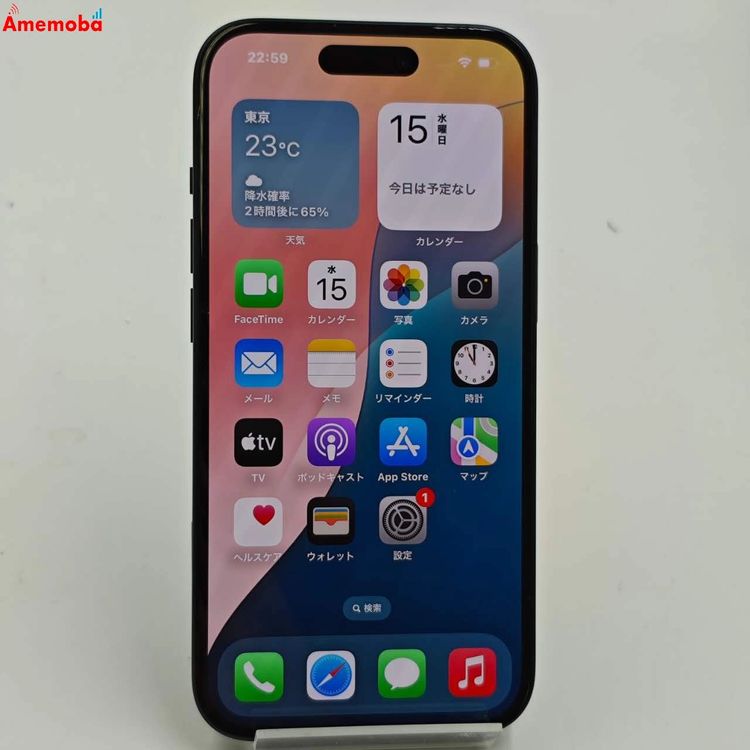 ®ȯiPhone15 128GB ֥å MTMH3J/A AUSIMե꡼ 