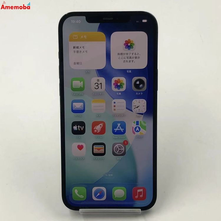iPhone12 Pro Max 256GB �ѥ��ե��å��֥롼 MGD23J/A AU��SIM�ե�