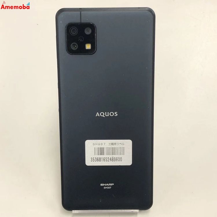 ��®ȯ��AQUOS sense6s 4GB/64GB �֥�å� SHG07 AU��SIM�ե꡼