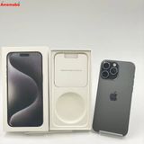 iPhone15 Pro Max 256GB ブラックチタニウム MU6P3J/A AU版SIMフリ