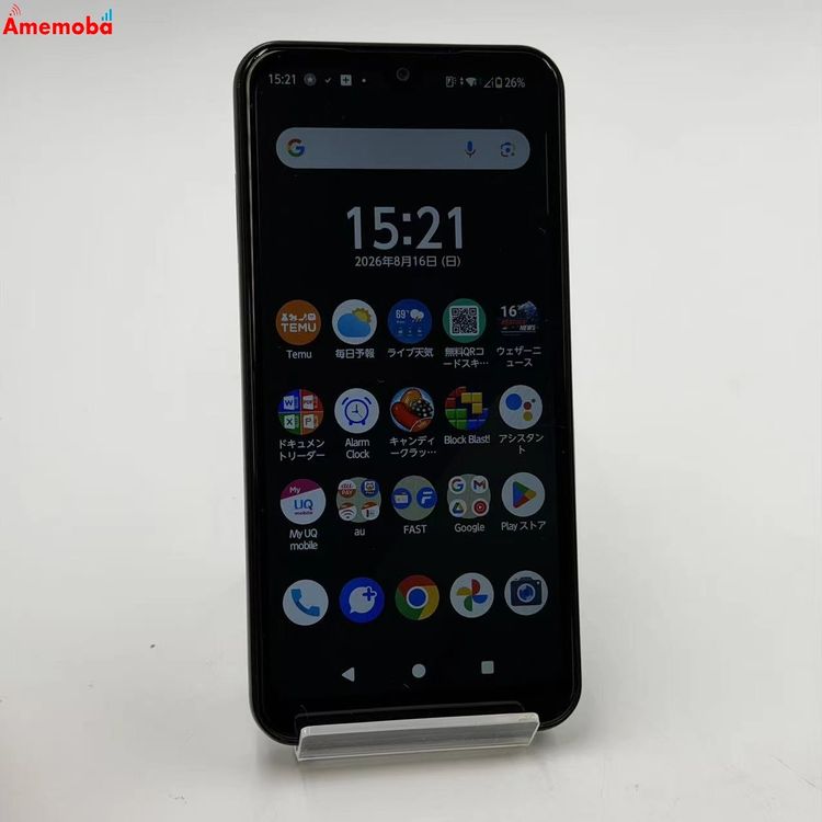 ��®ȯ��arrows We 64GB �֥�å� FCG01 AU��SIM�ե꡼