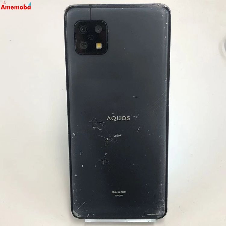 AQUOS sense6s 4GB/64GB �֥�å� SHG07 AU��SIM�ե꡼  �������