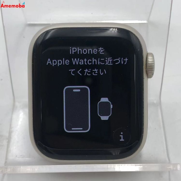 Apple Watch Series7 41mm GPS��ǥ� 32GB �������饤�� MKMY3J