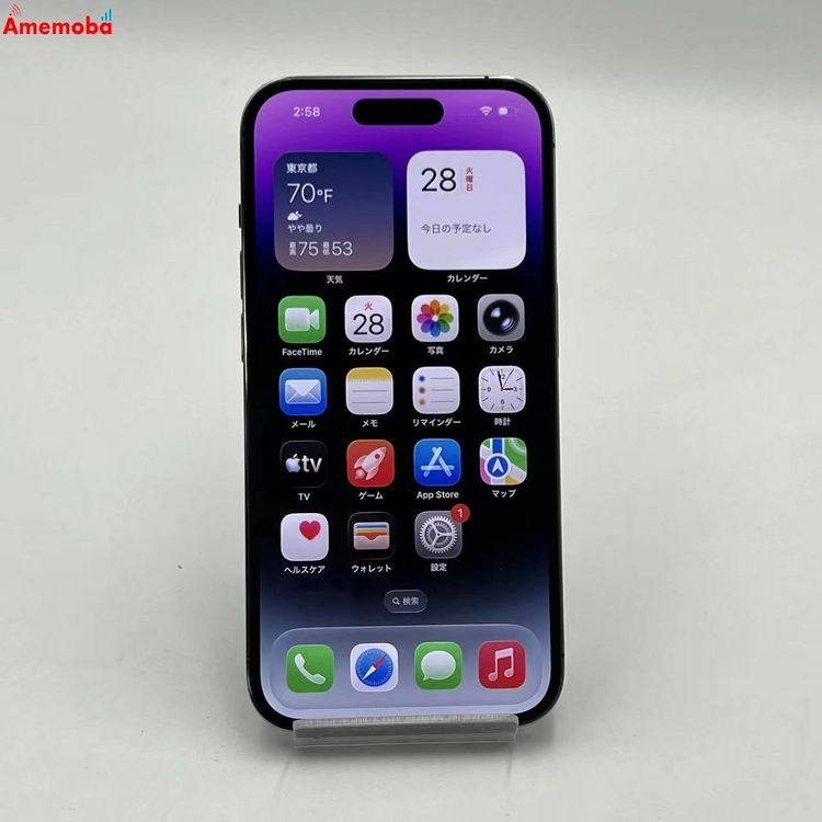 iPhone14 Pro 128GB �ǥ����ץѡ��ץ� MQ0F3J/A SoftBank��SIM��