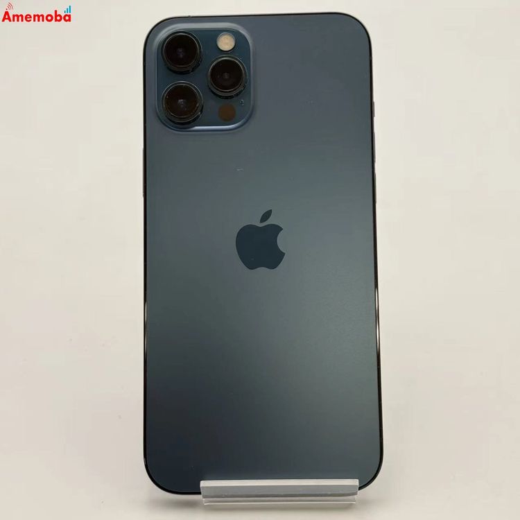 iPhone12 Pro Max 256GB �ѥ��ե��å��֥롼 MGD23J/A AU��SIM�ե�