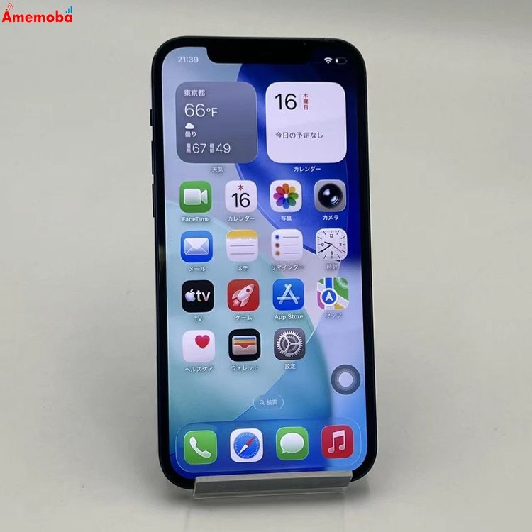 ��®ȯ��iPhone12 128GB �֥롼 MGHX3J/A SoftBank��SIM�ե꡼