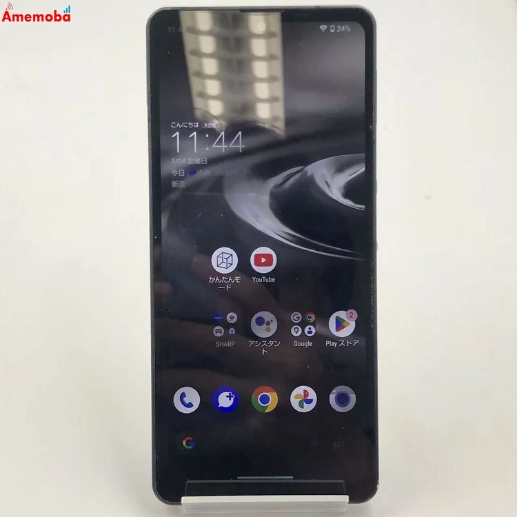 ��®ȯ��AQUOS sense6s 4GB/64GB �֥�å� SHG07 AU��SIM�ե꡼