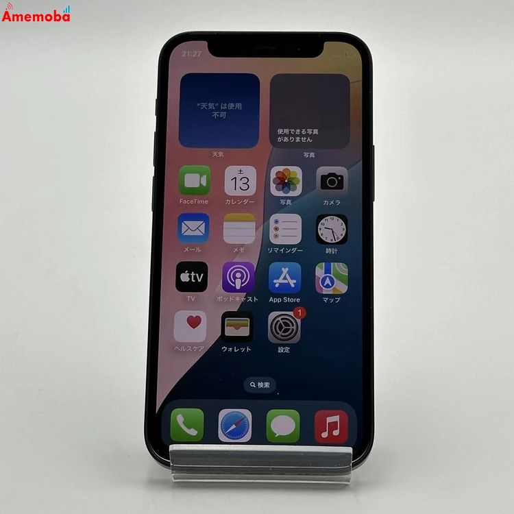 ®ȯiPhone12 mini 64GB ֥å MGA03J/A AUSIMե꡼ 