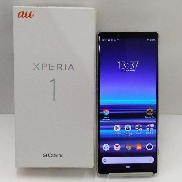 ムスビー｜爆速発送Xperia1 64GB SOV40 AU版SIMフリー 極美品【Xperia  