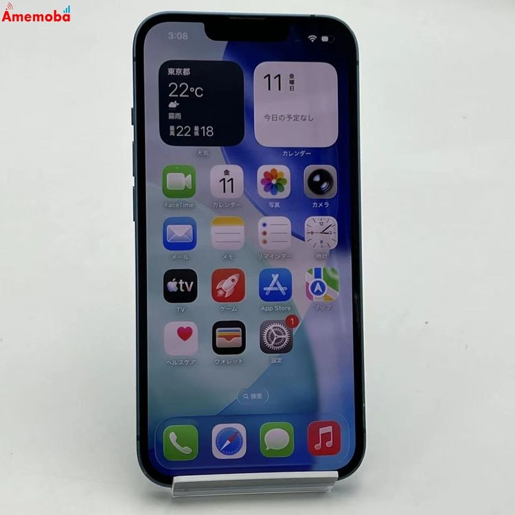 ��®ȯ��iPhone13 128GB �֥롼 MLNG3J/A SIM�ե꡼ ����