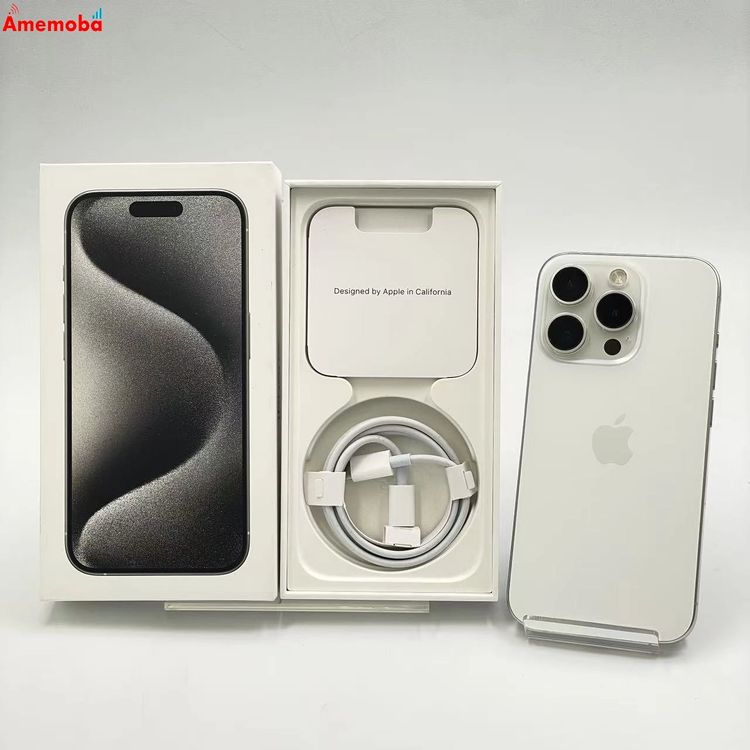 iPhone15 Pro 256GB �ۥ磻�ȥ����˥��� MTUD3J/A SoftBank��SIM