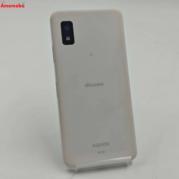 AQUOS wish3 4GB/64GB �ۥ磻�� SH-53D docomo��SIM�ե꡼ ������
