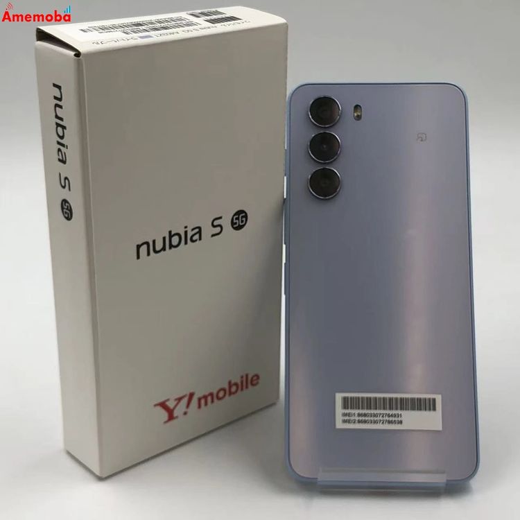 Nubia S 5G 128GB �饤�ȥѡ��ץ� A403ZT Y!mobile��SIM�ե꡼ ����