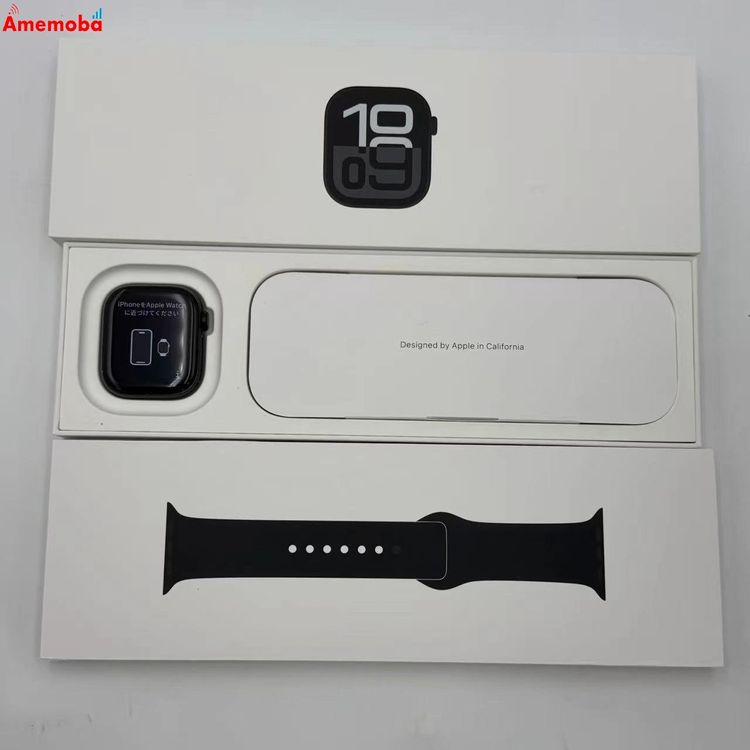 Apple Watch Series10 42mm GPS��ǥ� 64GB �����åȥ֥�å� MWW