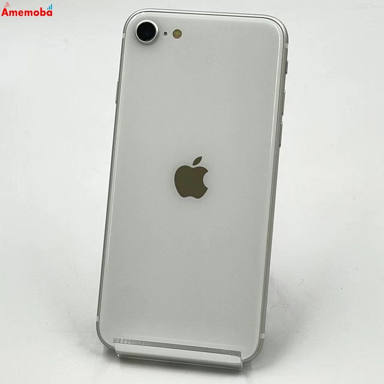 ��®ȯ��iPhoneSE ��2���� 64GB �ۥ磻�� MHGQ3J/A AU��SIM�ե꡼ ������