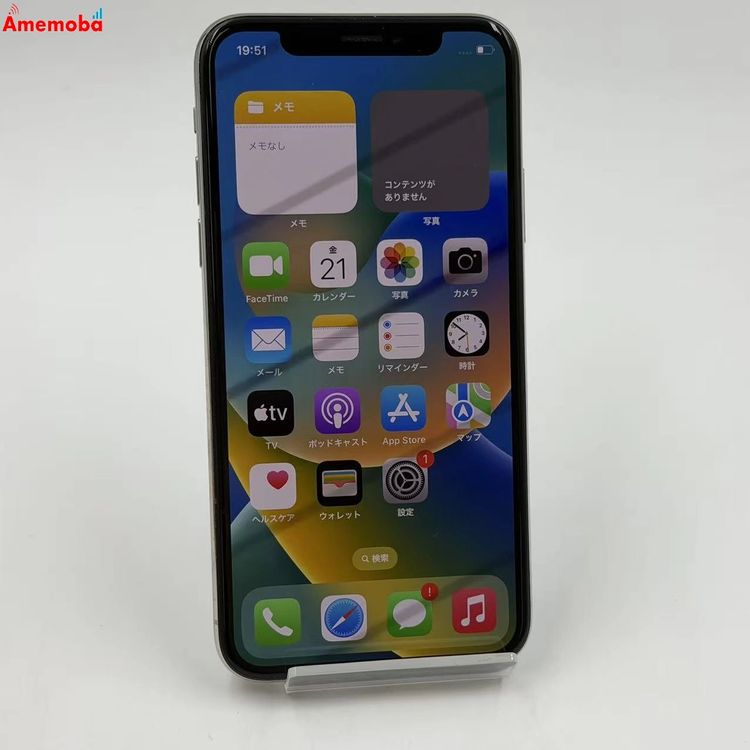 ��®ȯ��iPhoneX 64GB ����С� NQAY2J/A docomo��SIM�ե꡼