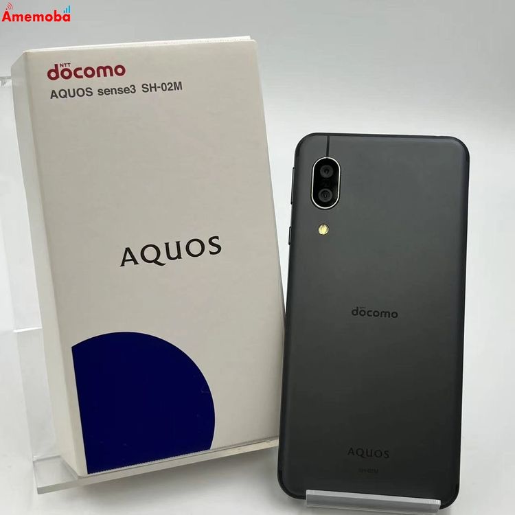 AQUOS sense3 64GB �֥�å� SH-02M docomo��SIM�ե꡼ ������