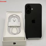 ��®ȯ��iPhone16 128GB �֥�å� MYDQ3J/A AU��SIM�ե꡼