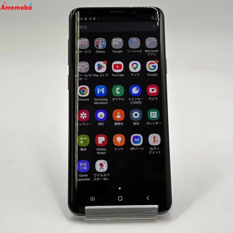 ��®ȯ��Galaxy S9+ 64GB Midnight Black SCV39 AU��SIM�ե꡼