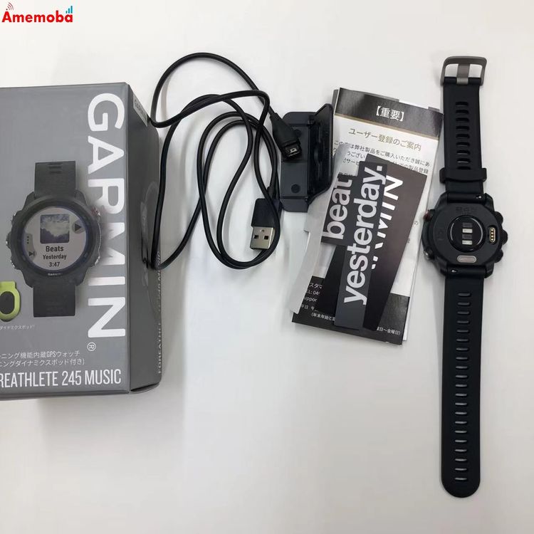 Garmin ForeAthlete 245 MUSIC - �֥�å� 64U201084 ����