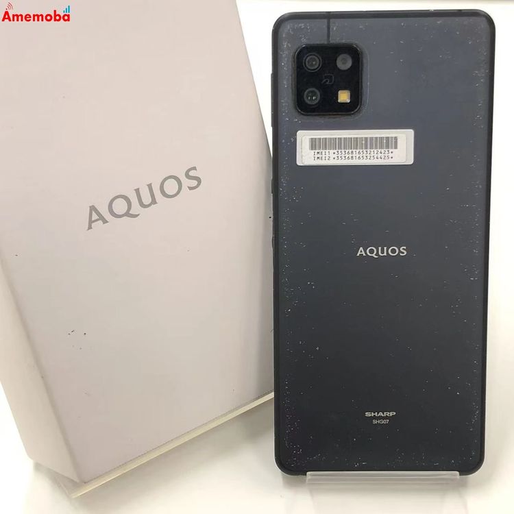 AQUOS sense6s 4GB/64GB �֥�å� SHG07 AU��SIM�ե꡼ ��������