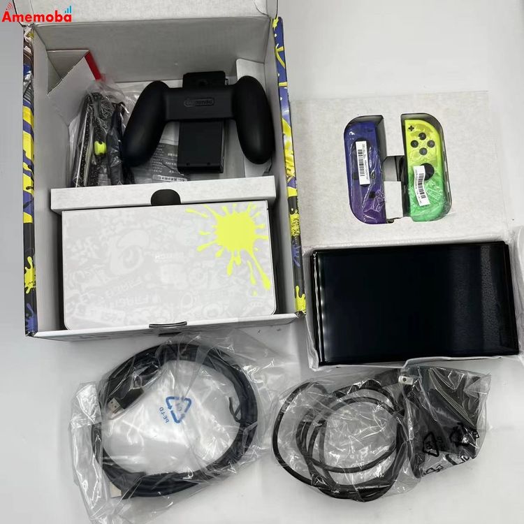 Nintendo Switch(ͭ��EL��ǥ�) ���ץ�ȥ�����3���ǥ������ 32GB �֥�å�