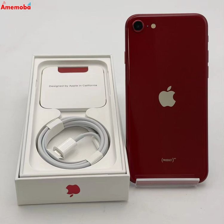 iPhoneSE ��3���� 64GB Product Red MMYE3J/A AU��SIM�ե꡼