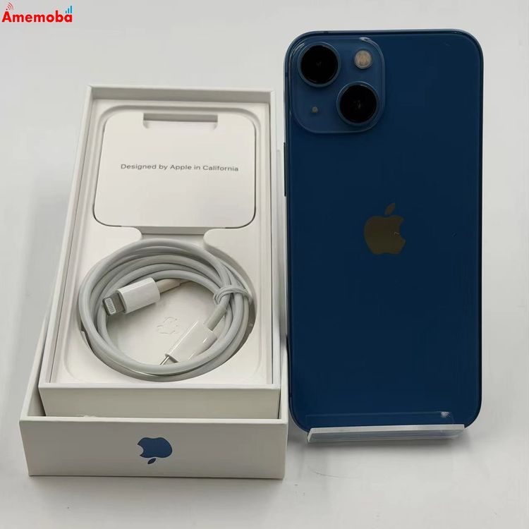 ��®ȯ��iPhone13 mini 128GB �֥롼 MLJH3J/A AU��SIM�ե꡼ ����
