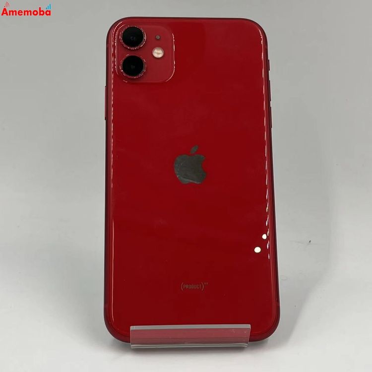 iPhone11 64GB Product Red MWLV2J/A AU��SIM�ե꡼ �������