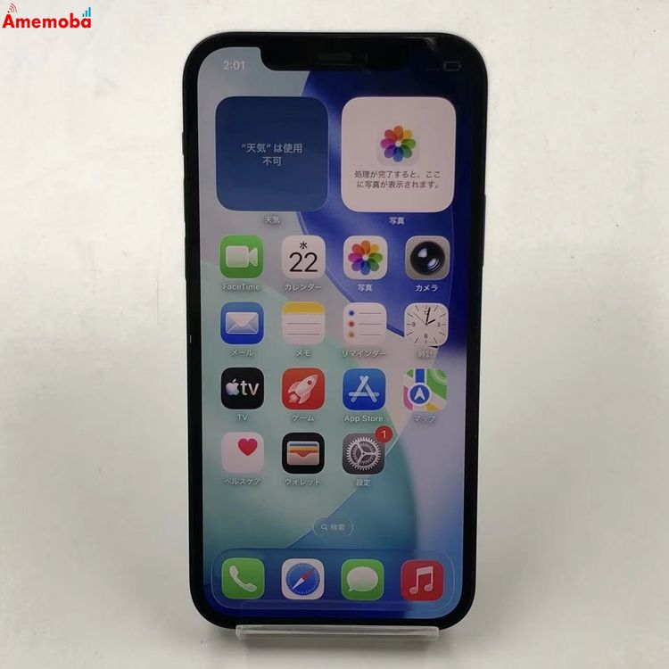 ��®ȯ��iPhone12 64GB �֥�å� MGHN3J/A docomo��SIM�ե꡼ ��������