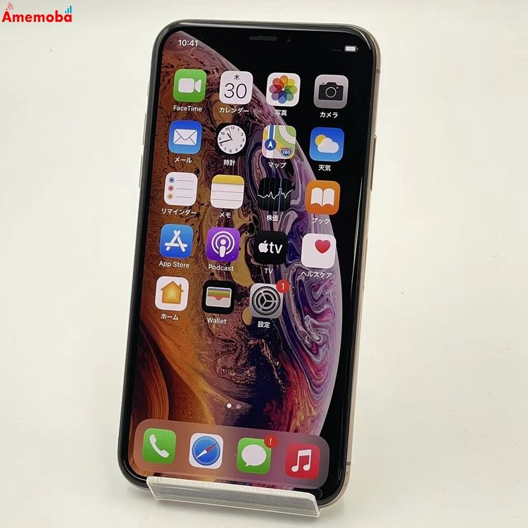 ��®ȯ��iPhoneXS 512GB ������� NTE52J/A AU��SIM�ե꡼ ����
