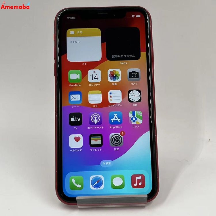 iPhone11 64GB Product Red MWLV2J/A AU��SIM�ե꡼ �������