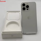iPhone15 Pro Max 256GB ホワイトチタニウム MU6Q3J/A AU版SIMフリ
