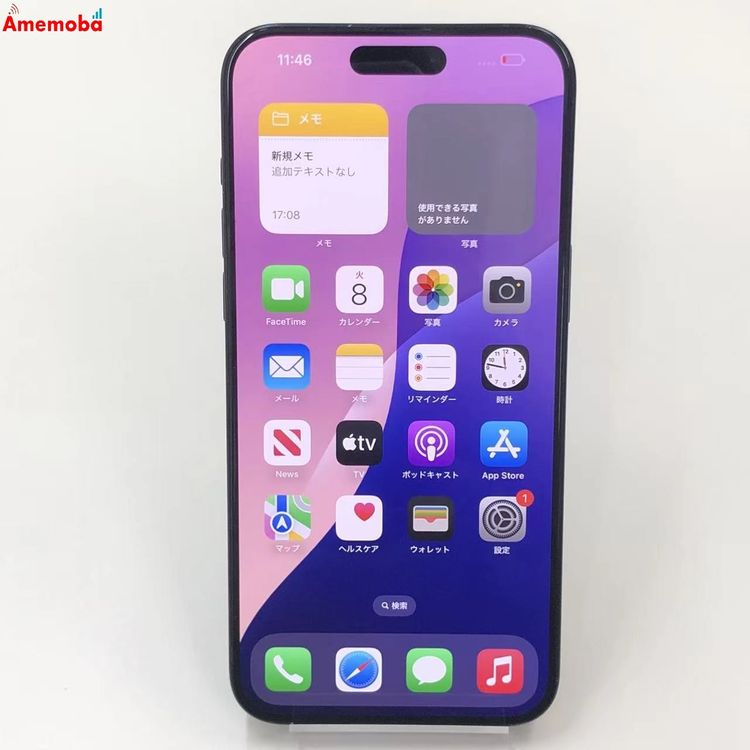 iPhone15 Pro Max 1TB �֥롼�����˥��� MU723J/A AU��SIM�ե꡼ ��