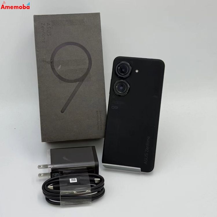 ��®ȯ��Zenfone 9 128GB �ߥåɥʥ��ȥ֥�å� AI2202 ���ȥ���SIM�ե꡼