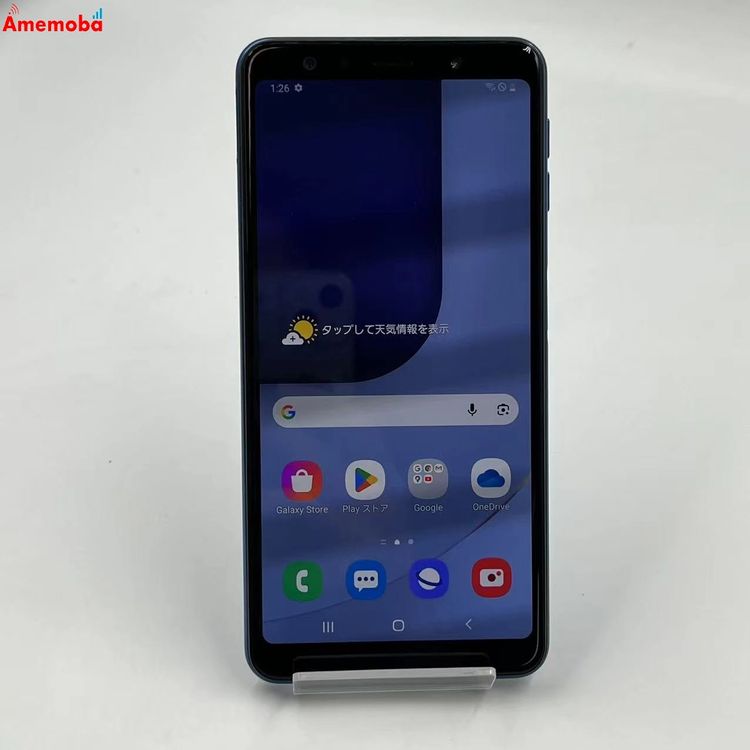 ��®ȯ��Galaxy A7 64GB �֥롼 SM-A750C ��ŷ��Х�����SIM�ե꡼ ����