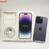 iPhone14 Pro 128GB ディープパープル MQ0F3J/A Apple 版SIMフリー