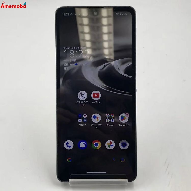 ��®ȯ��AQUOS sense6s 4GB/64GB �֥�å� SHG07 AU��SIM�ե꡼