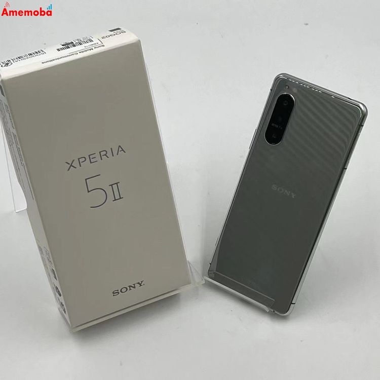 ®ȯXperia 5 II 128GB 졼 SOG02 AUSIMե꡼ 