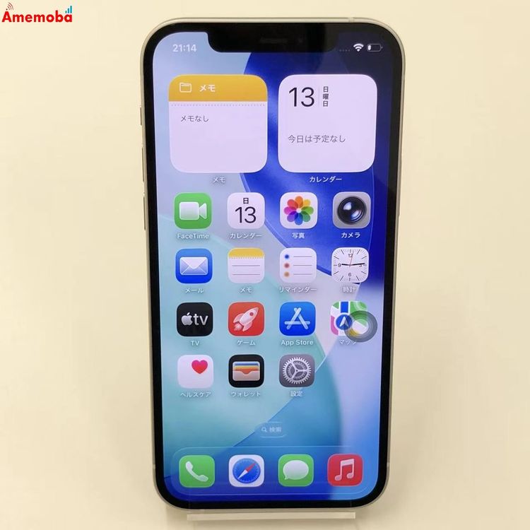 ��®ȯ��iPhone12 256GB �ۥ磻�� MGJ13J/A Apple��SIM�ե꡼