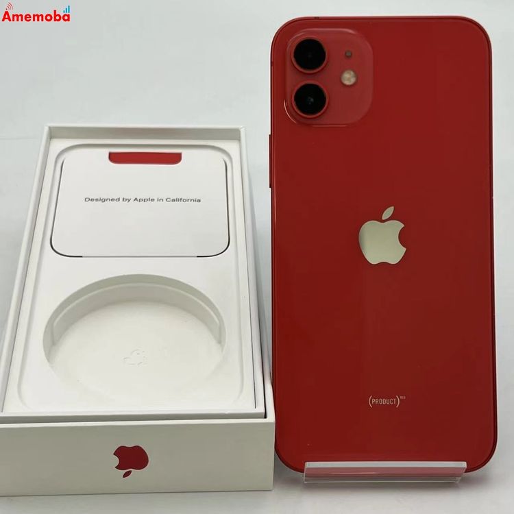 ��®ȯ��iPhone12 256GB Product Red NGJ23J/A AU��SIM�ե꡼