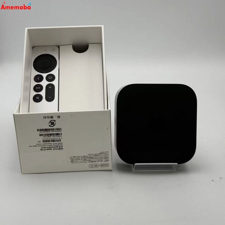 ��®ȯ��Apple TV 4K ��3���� Wi-Fi��ǥ� 64GB �֥�å� MN873J/A