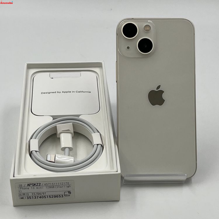 iPhone13 mini 128GB �������饤�� NLJE3J/A Apple��SIM�ե꡼ ̤