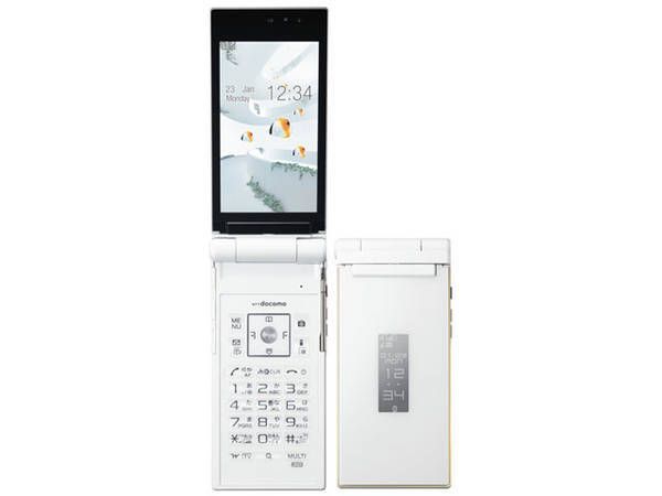 在庫あり・未使用品 F-02D ホワイト 白色 ハイスペックガラケー 白ロム 制限 docomo F-02D NTTドコモ 17,999