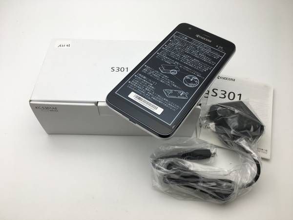 ムスビー Simフリー S301 京セラ Kc S301ae ホワイト 新品未使用 防水 防塵 耐衝撃 Simフリー 6 810