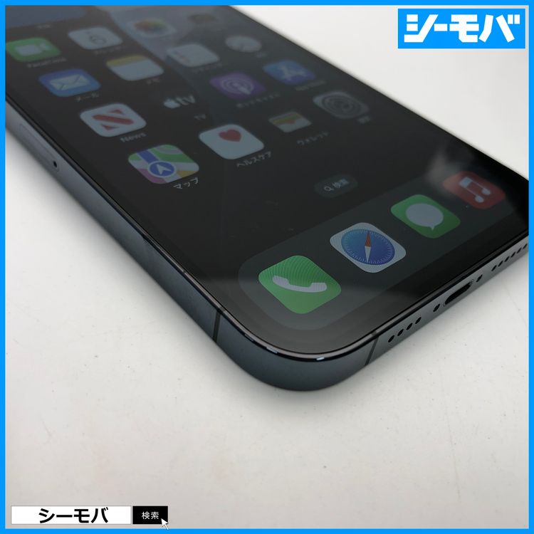 3590  iPhone12 Pro Max 128GB A2410 ֥롼 Хåƥ꡼100