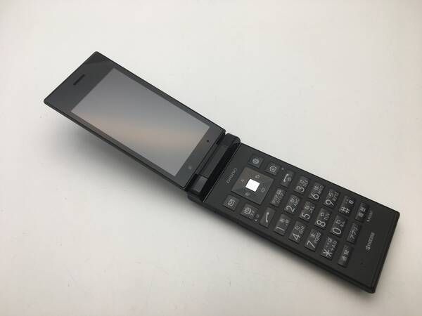 ソフトバンク SoftBank 701KC black ブラック 動き回る 黒 ガラホ